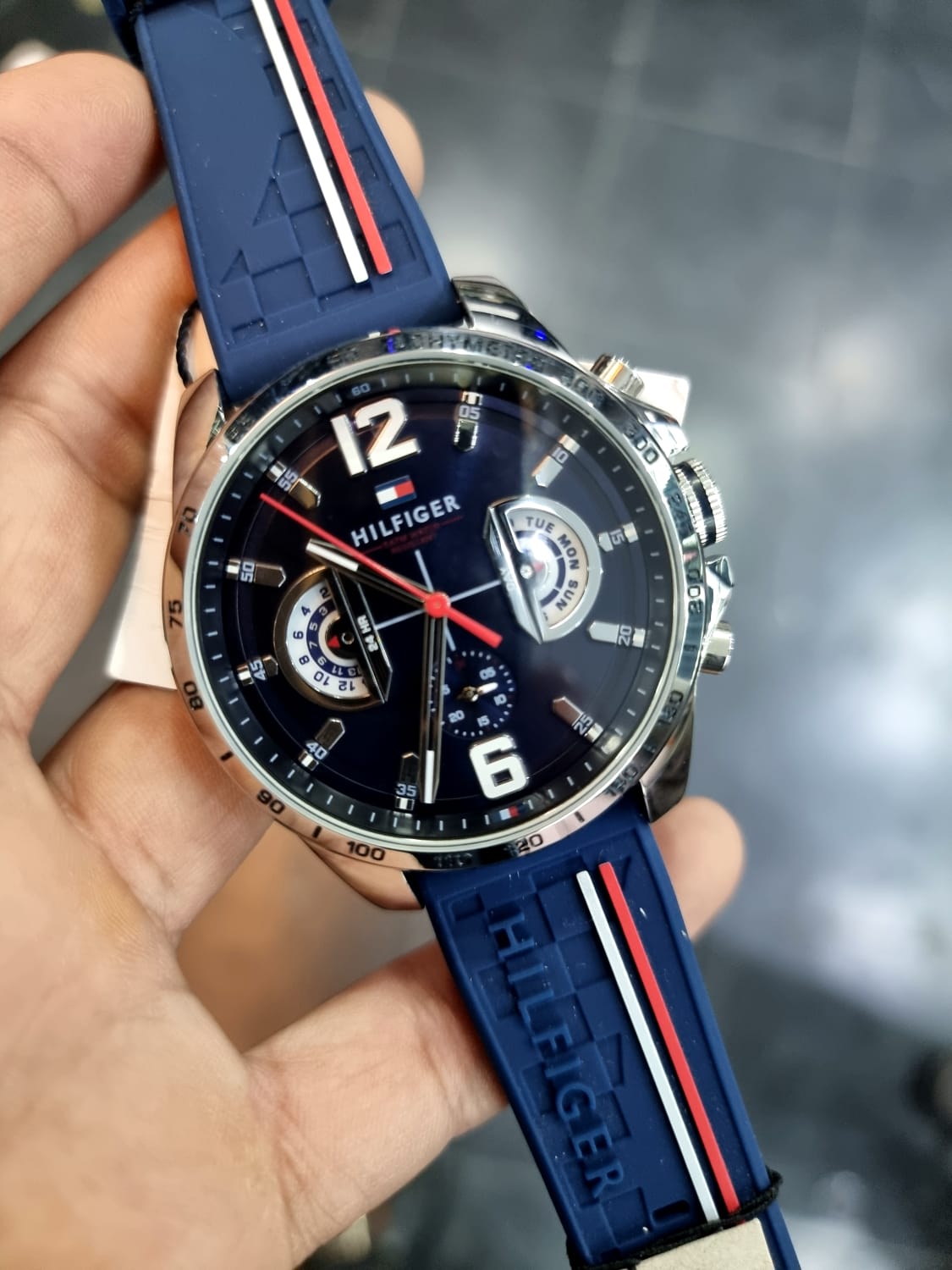 Leather Strap Tommy Hilfiger Watches For Men's With Price