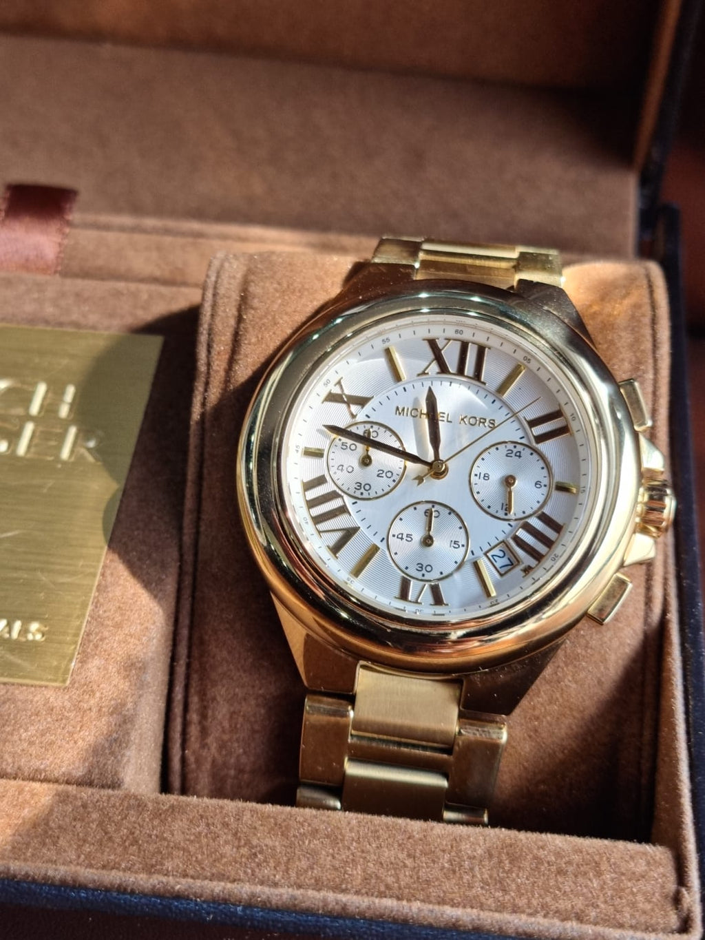 Michael Kors Camille Gold Stainless Steel Ladies Watch Mk5635