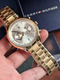 Tommy Hilfiger 1791726 Bennett Gold Steel Multi-function Men's Watch