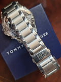 Tommy Hilfiger Men’s Quartz Stainless Steel Black Dial 44mm Watch 1791229
