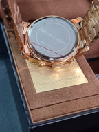 Michael Kors Men's Runway Rose Gold-Tone Watch MK8096