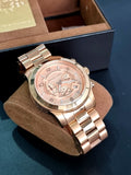Michael Kors Men's Runway Rose Gold-Tone Watch MK8096