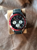 TOMMY HILFIGER Luke Multi-Function Black Dial Men's Watch 1791122 (PREOWNED STRAP CHANGED)