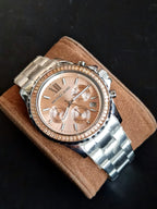 MICHAEL KORS Everest Chronograph Gold Dial Stainless Steel Men's Watch MK5870
