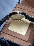 Michael Kors Women’s Quartz Stainless Steel Black Dial 37mm Watch MK3322 (LOT ITEM)