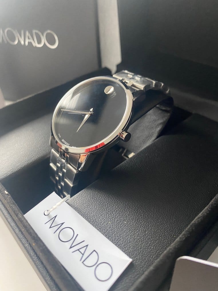 Movado Men’s Swiss Made Stainless Steel Bracelet 40mm Watch 606504