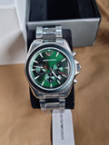 EMPORIO ARMANI Classic Sigma Chronograph Dark Green Dial Men's Watch AR6090