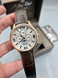 Mathey-Tissot Edmond Moon Phase White Dial Men's Watch H1886RPI