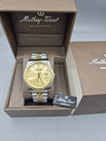 Mathey Tissot two tone swiss made Gents Watch