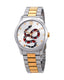 Gucci Unisex Swiss Made Quartz Stainless Steel Silver (Snake Motiif) Dial 38mm Watch YA1264075