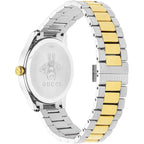 Gucci Unisex Swiss Made Quartz Stainless Steel Silver (Snake Motiif) Dial 38mm Watch YA1264075
