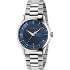 Gucci Men’s Analog Quartz Stainless Steel Blue Dial 38mm Watch YA126440