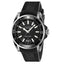 Gucci Men’s Swiss Made Quartz Black Silicone Strap Black Dial 45mm Watch YA136204