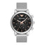 Emporio Armani Men’s Chronograph Quartz Stainless Steel Black Dial 46mm Watch AR11429
