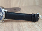 Hugo Boss Men’s Chronograph Leather Strap Blue Dial 41mm Watch 1513283