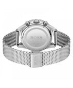 Hugo Boss Men’s Quartz Silver Stainless Steel Green Dial 46mm Watch 1513905