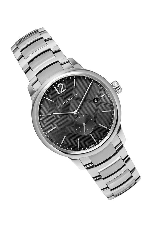 Burberry Men's Swiss Stainless Steel Bracelet Watch 40mm BU10005 Main Image