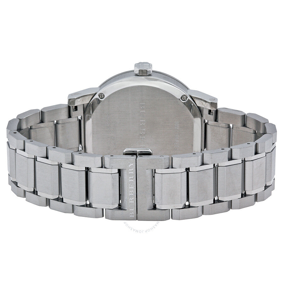 BURBERRY Dark Grey Dial Stainless Steel Men's Watch BU9901