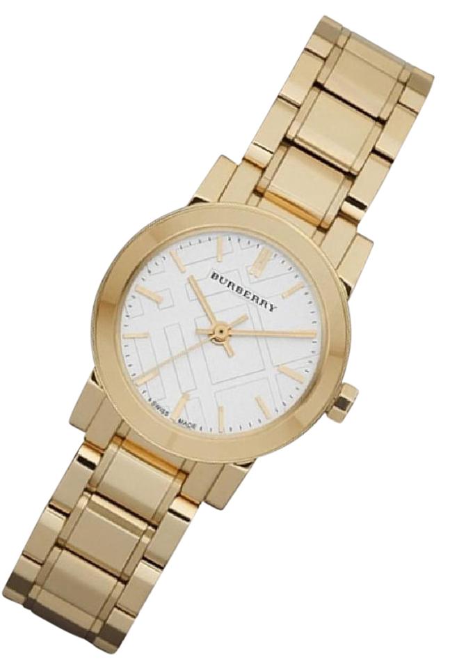 Burberry Heritage Swiss Analog Gold Plated Stainless Steel Women's Watch BU9203