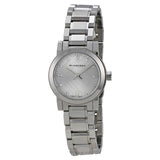 BURBERRY New Classic Silver Dial Stainless Steel Ladies Watch BU9230