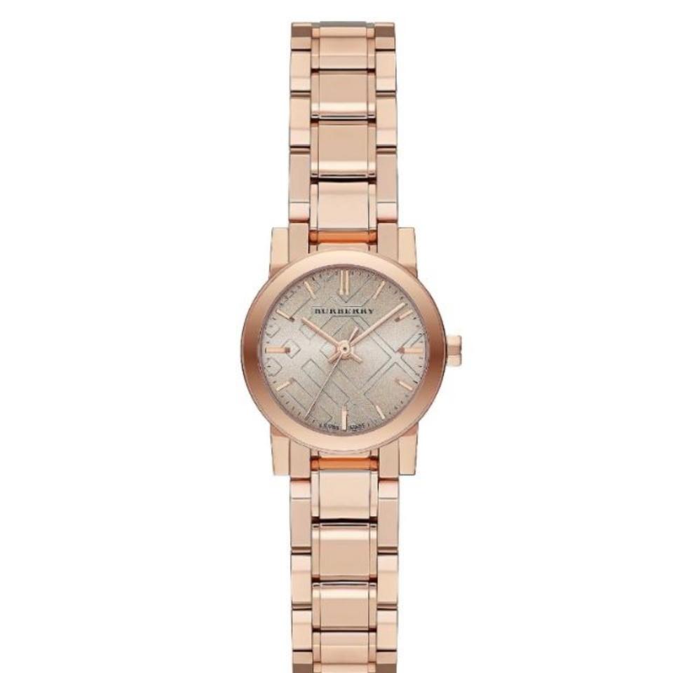 BURBERRY The City Petite Beige Dial Rose Gold-tone Ladies Watch BU9228