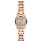 BURBERRY The City Petite Beige Dial Rose Gold-tone Ladies Watch BU9228