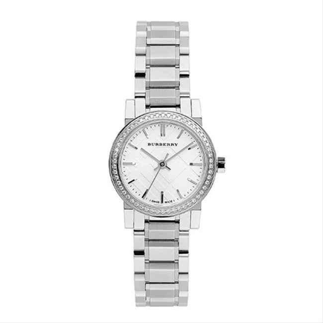 Swiss Rare Diamonds Silver Dial 26mm Women Stainless Steel Wrist Watch The City BU9220 Hover Image