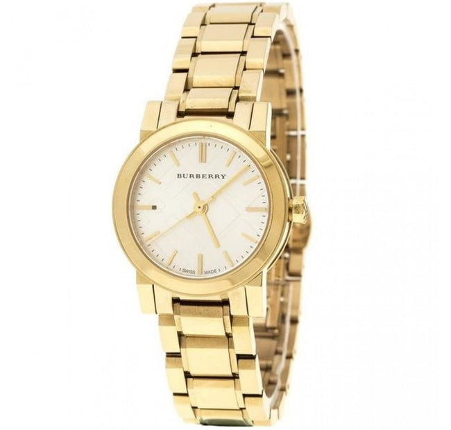 Burberry Heritage Swiss Analog Gold Plated Stainless Steel Women's Watch BU9203 Hover Image