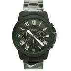 Fossil Grant Chronograph Olive Green Stainless Steel Men's Watch - FS5375