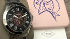 Fossil Grant Chronograph Olive Green Stainless Steel Men's Watch - FS5375
