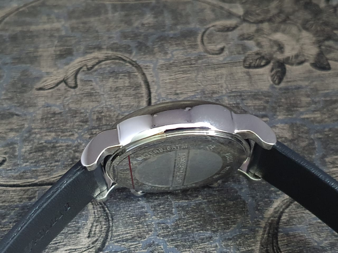 Emporio Armani Men’s Quartz Leather Strap Blue Dial 41mm Watch AR1736