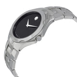 Movado Men’s Swiss Made Quartz Stainless Steel Black Dial 40mm Watch 0606378