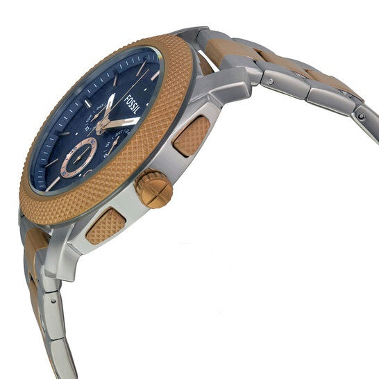 Fossil Men’s Quartz Stainless Steel Blue Dial 36mm Watch FS5037