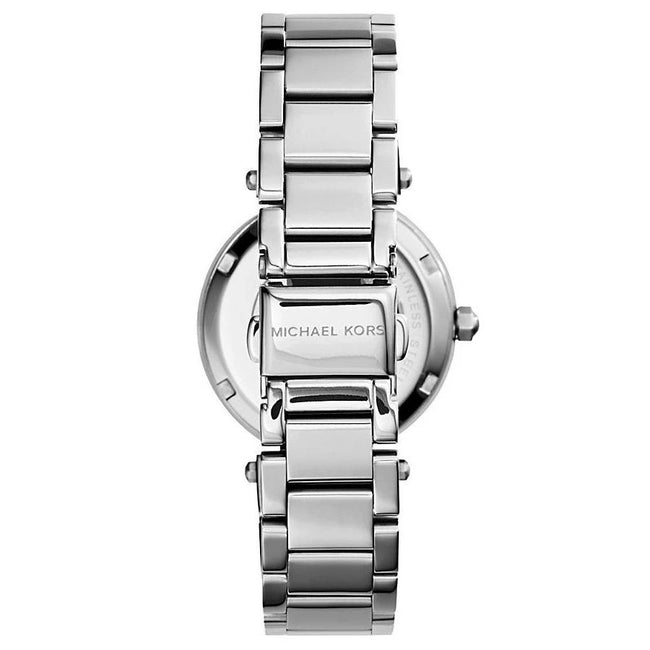 Michael Kors Women’s Quartz Stainless Steel Mother of pearl Dial 33mm Watch MK5615 Main Image