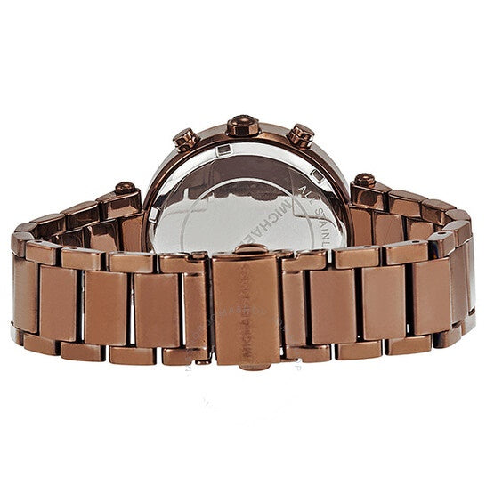 Michael Kors Women’s Quartz Chocolate Stainless Steel Chocolate Dial 39mm Watch MK5578