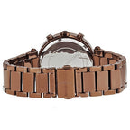 Michael Kors Women’s Quartz Chocolate Stainless Steel Chocolate Dial 39mm Watch MK5578