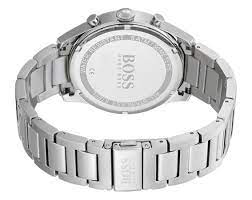 Hugo Boss Men’s Chronograph Stainless Steel Black Dial 44mm Watch 1513712