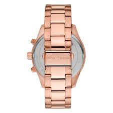 Michael Kors Men’s Quartz Stainless Steel Black Dial 45mm Watch MK8824