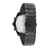 Tommy Hilfiger Men’s Quartz Stainless Steel Black Dial 44mm Watch 1791695
