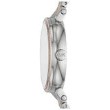 Michael Kors Women’s Analogue Quartz Stainless Steel Rose Crystal Dial 36mm Watch MK3972