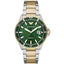 Emporio Armani Men’s Quartz Two-tone Stainless Steel Green Dial 42mm Watch AR80063