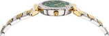 Versace VEAA01320 Mini Vanity green silver gold Stainl.Steel Women's Watch NEW