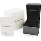 Emporio Armani Men’s Quartz Stainless Steel Black Dial 44mm Watch AR11083
