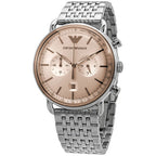 EMPORIO ARMANI Chronograph Quartz Beige Dial Men's Watch AR11239