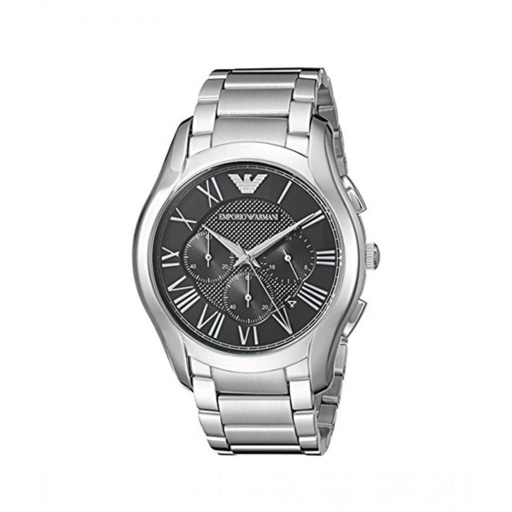 Emporio Armani Men’s Quartz Stainless Steel Black Dial 44mm Watch AR11083