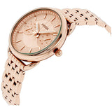 Fossil Women’s Quartz Stainless Steel Rose Gold Dial 36mm Watch ES3713