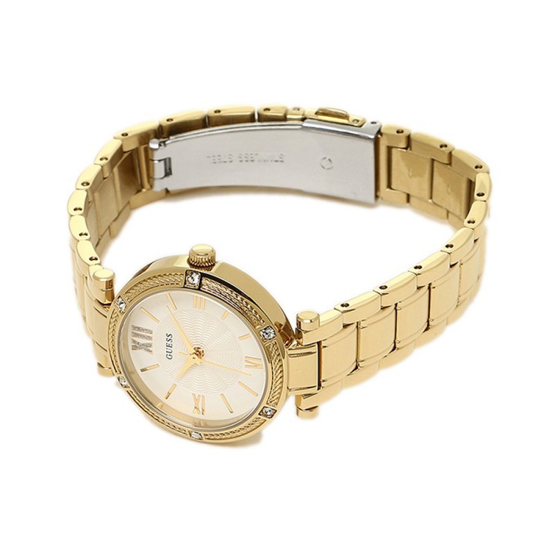 Guess Womens Analogue Quartz Watch with Stainless Steel Strap W0767L2