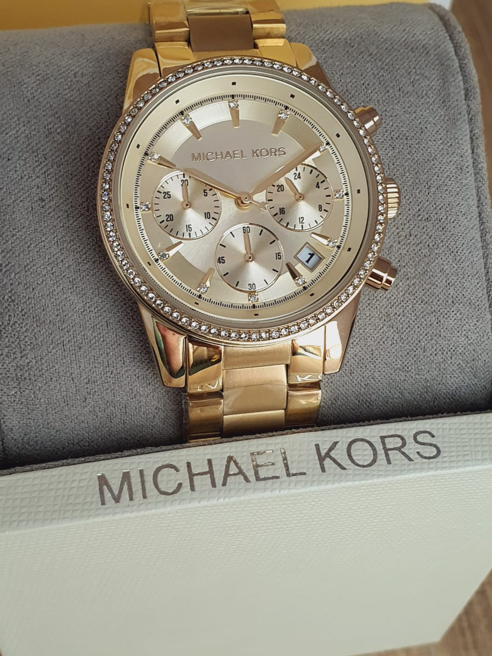 Michael Kors Women’s Quartz Stainless Steel 37mm Watch MK6356