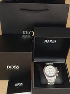 Hugo Boss Men’s Chronograph Quartz Stainless Steel 44mm Watch 1512962