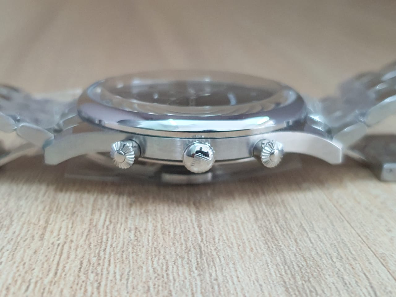 Emporio Armani Men’s Chronograph Black Dial 43mm Watch AR11017